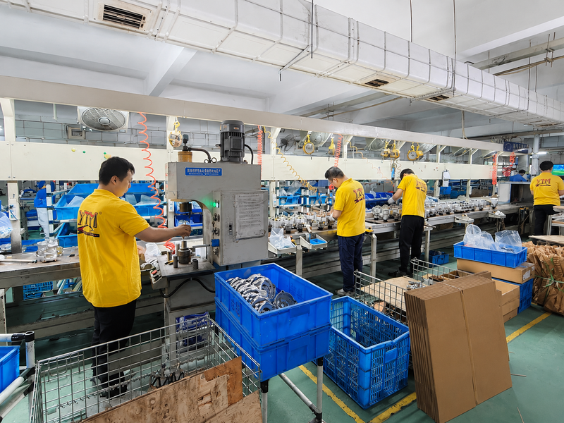Yute Motor (Guangdong) Machinery Parts Co., LTD. manufacturer production line