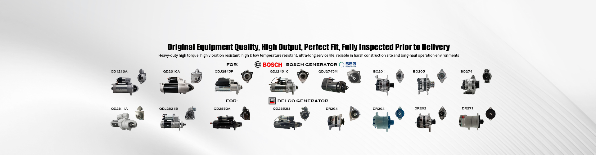 Quality Alternators factory
