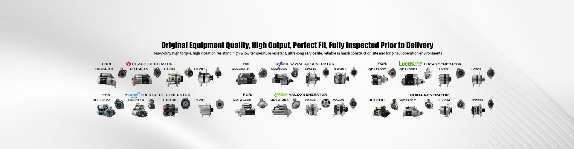 Quality Alternators factory